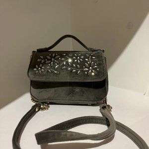 Indigo Cross Body Bag-Velvet